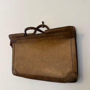 vintage Top Grain Cowhide leather briefcase